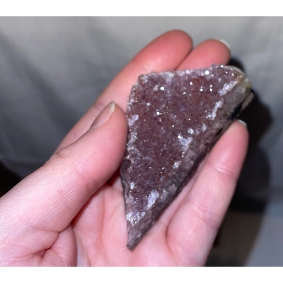 🌸✨NEW Modern Alchemy Creative Pinkish Purple Druzy Crystal - Picture 11 of 14